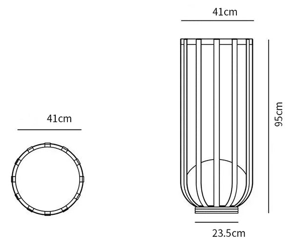 Bols Outdoor Garden Lamp
