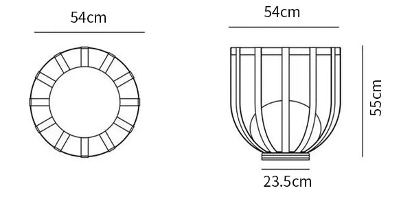 Bols Outdoor Garden Lamp