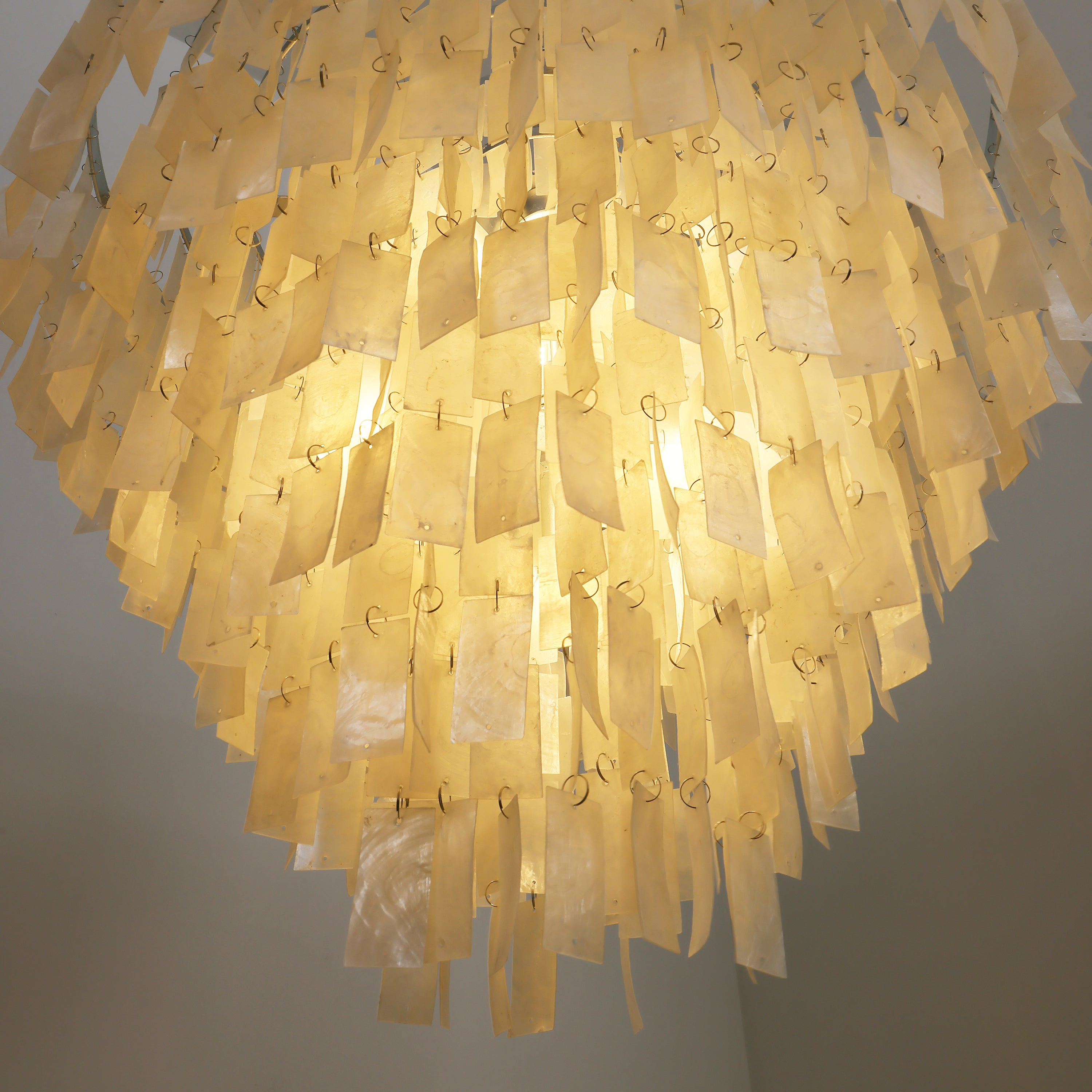 Tier Shell Skye Light Tiered Shell Chandelier
